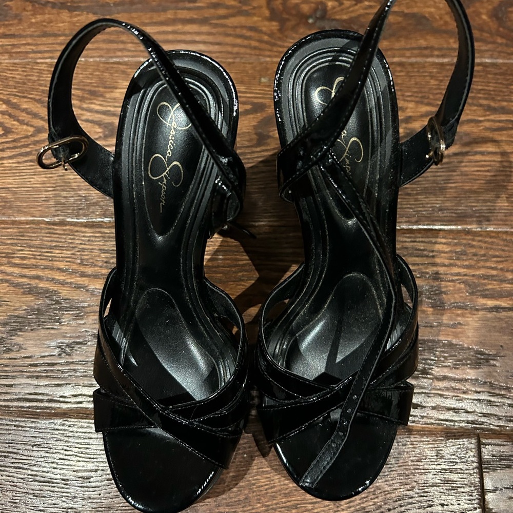Jessica Simpson Elegant Black Heels